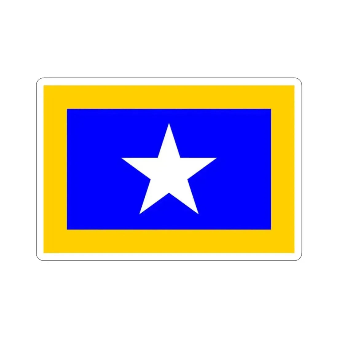 Flag of Qrendi Malta STICKER Vinyl Die-Cut Decal 2 Inch - The Sticker Space