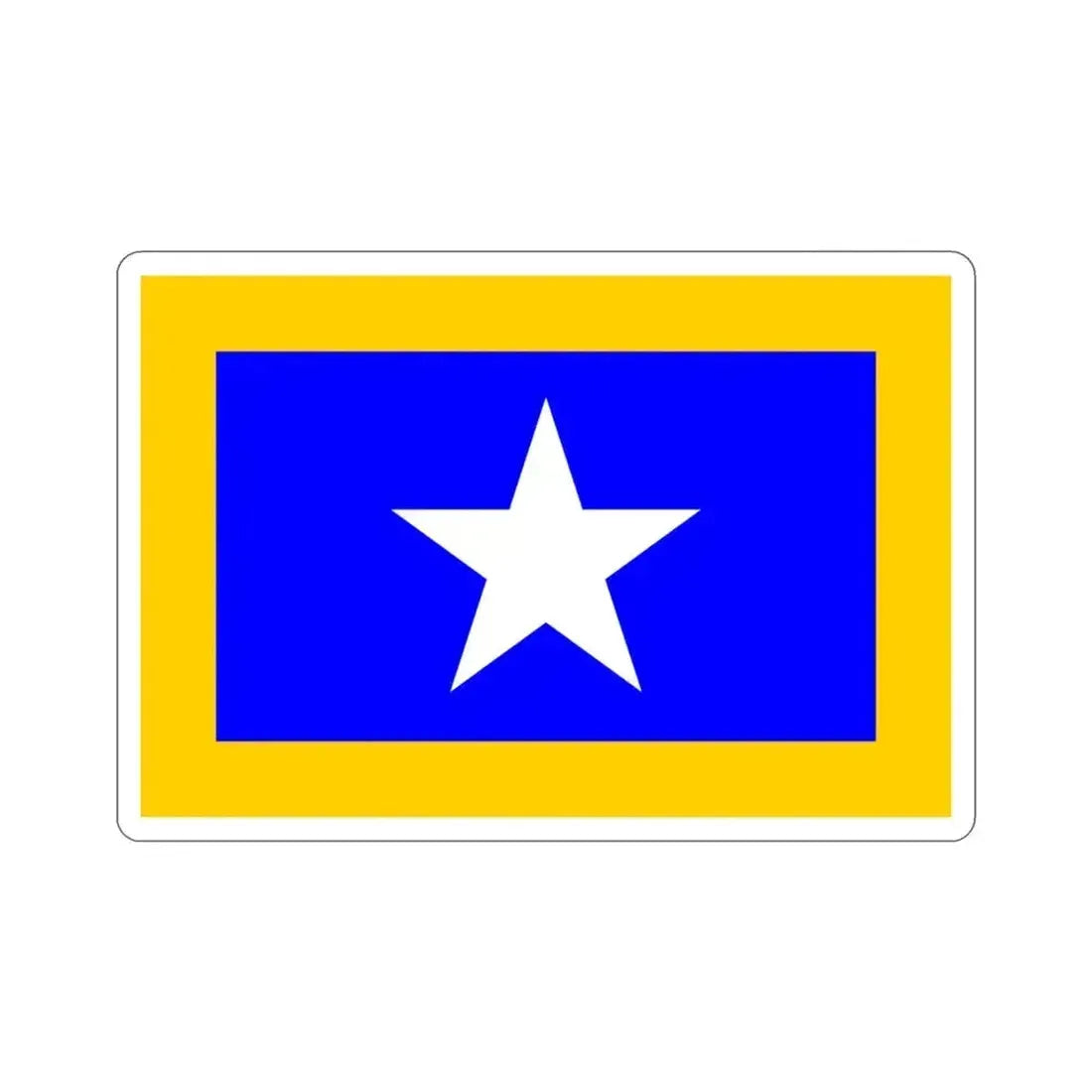 Flag of Qrendi Malta STICKER Vinyl Die-Cut Decal 3 Inch - The Sticker Space