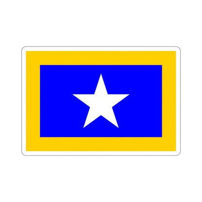 Flag of Qrendi Malta STICKER Vinyl Die-Cut Decal 3 Inch - The Sticker Space