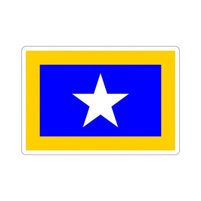 Flag of Qrendi Malta STICKER Vinyl Die-Cut Decal 4 Inch - The Sticker Space