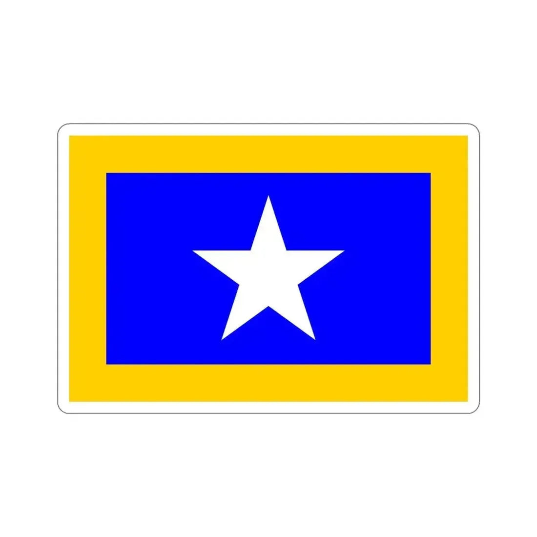 Flag of Qrendi Malta STICKER Vinyl Die-Cut Decal 5 Inch - The Sticker Space