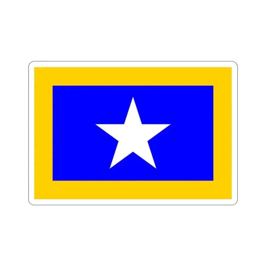 Flag of Qrendi Malta STICKER Vinyl Die-Cut Decal - The Sticker Space