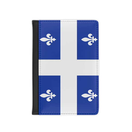 Flag of Quebec Canada - Passport Holder