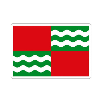 Flag of Quebradillas Puerto Rico STICKER Vinyl Die-Cut Decal 2 Inch - The Sticker Space