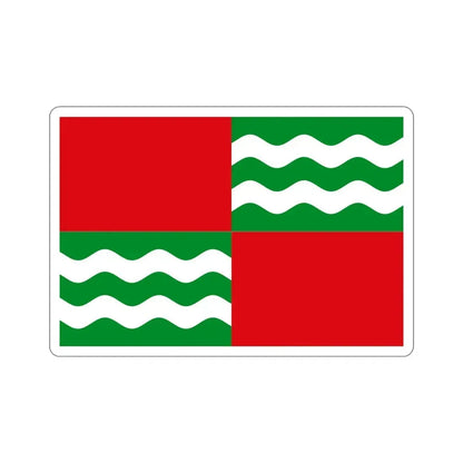 Flag of Quebradillas Puerto Rico STICKER Vinyl Die-Cut Decal 6 Inch - The Sticker Space