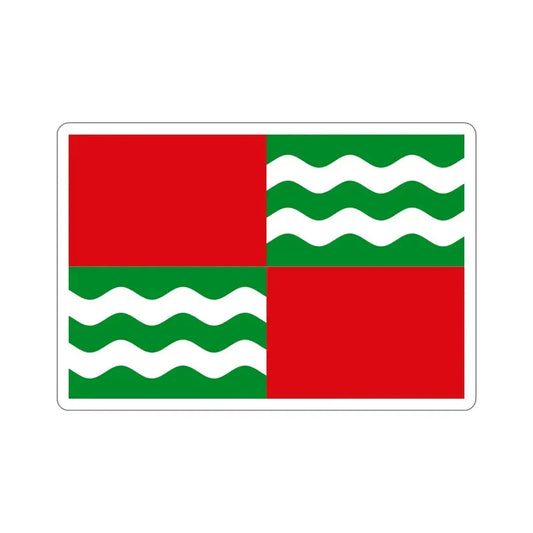 Flag of Quebradillas Puerto Rico STICKER Vinyl Die-Cut Decal 6 Inch - The Sticker Space