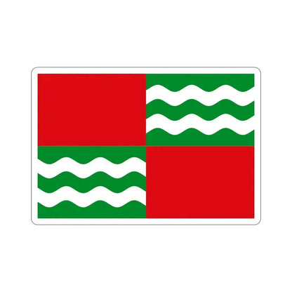 Flag of Quebradillas Puerto Rico STICKER Vinyl Die-Cut Decal - The Sticker Space