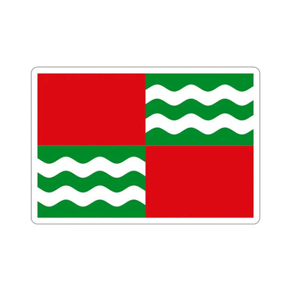 Flag of Quebradillas Puerto Rico STICKER Vinyl Die-Cut Decal - The Sticker Space