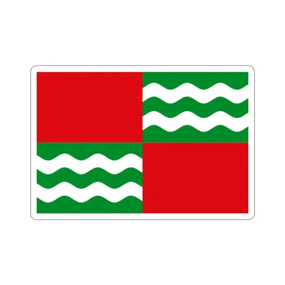 Flag of Quebradillas Puerto Rico STICKER Vinyl Die-Cut Decal - The Sticker Space