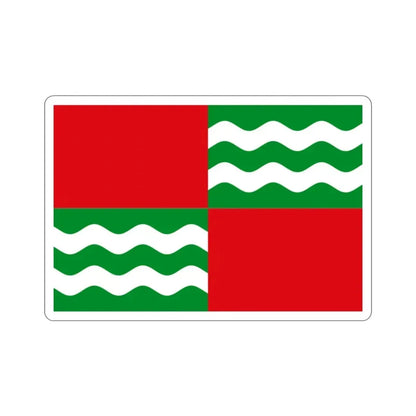 Flag of Quebradillas Puerto Rico STICKER Vinyl Die-Cut Decal - The Sticker Space