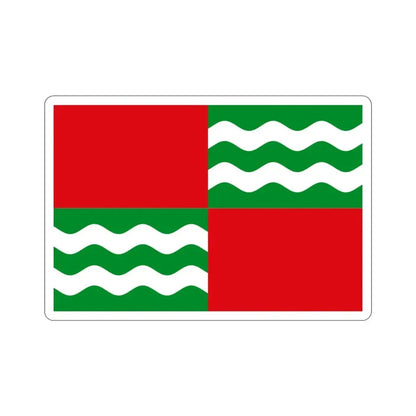 Flag of Quebradillas Puerto Rico STICKER Vinyl Die-Cut Decal - The Sticker Space