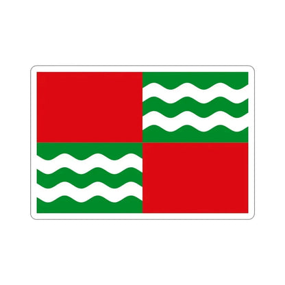 Flag of Quebradillas Puerto Rico STICKER Vinyl Die-Cut Decal - The Sticker Space