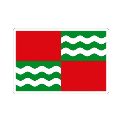 Flag of Quebradillas Puerto Rico STICKER Vinyl Die-Cut Decal - The Sticker Space