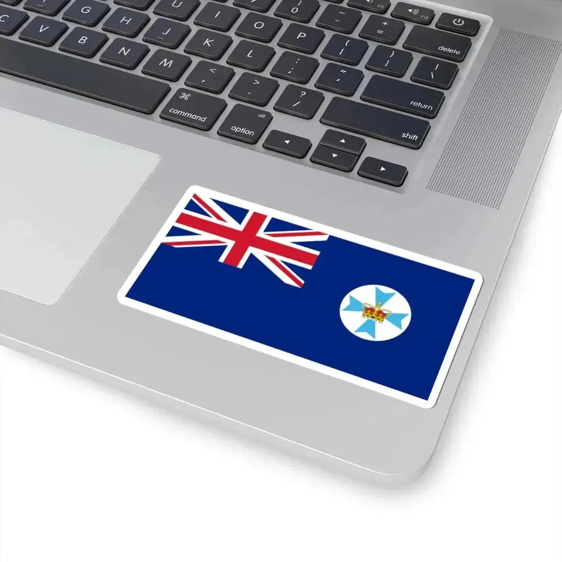 Flag of Queensland 1876-1901 (Australia) STICKER Vinyl Kiss-Cut Decal - The Sticker Space