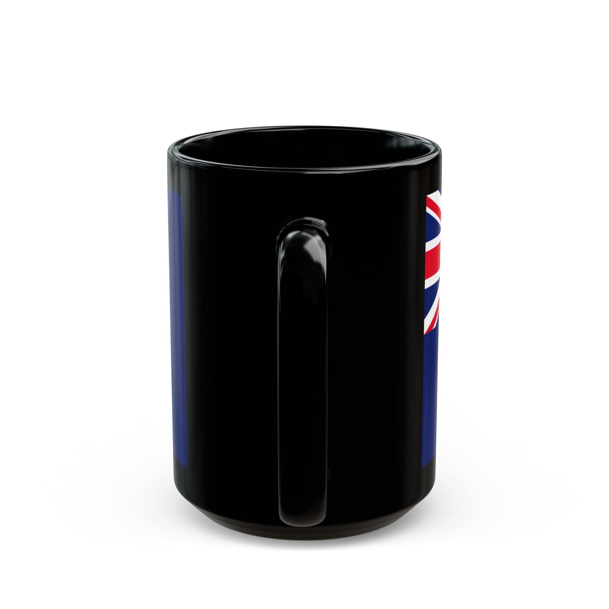 Flag of Queensland Australia - Black Coffee Mug-The Sticker Space