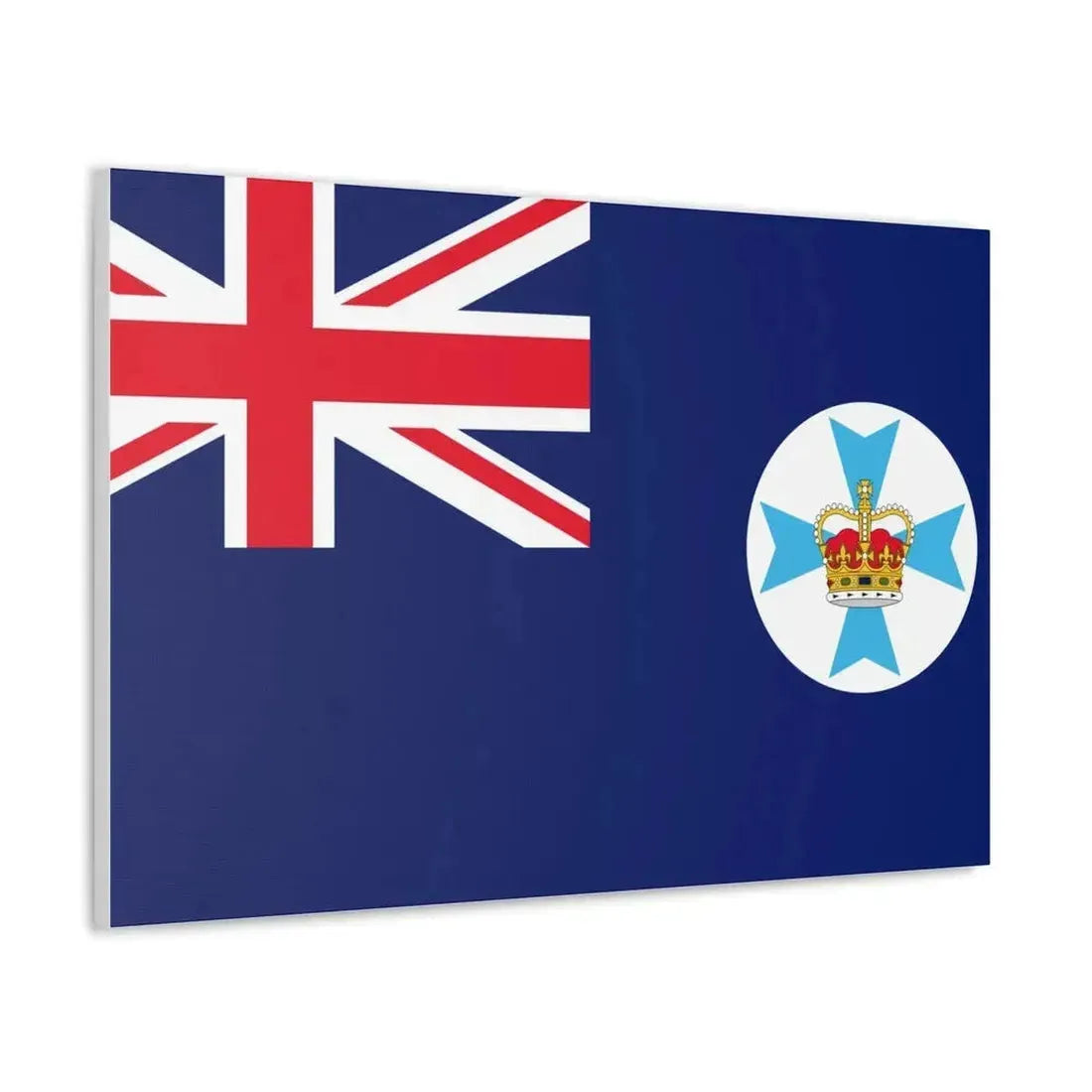 Flag of Queensland Australia - Canvas Wall Art - The Sticker Space