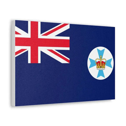 Flag of Queensland Australia - Canvas Wall Art - The Sticker Space