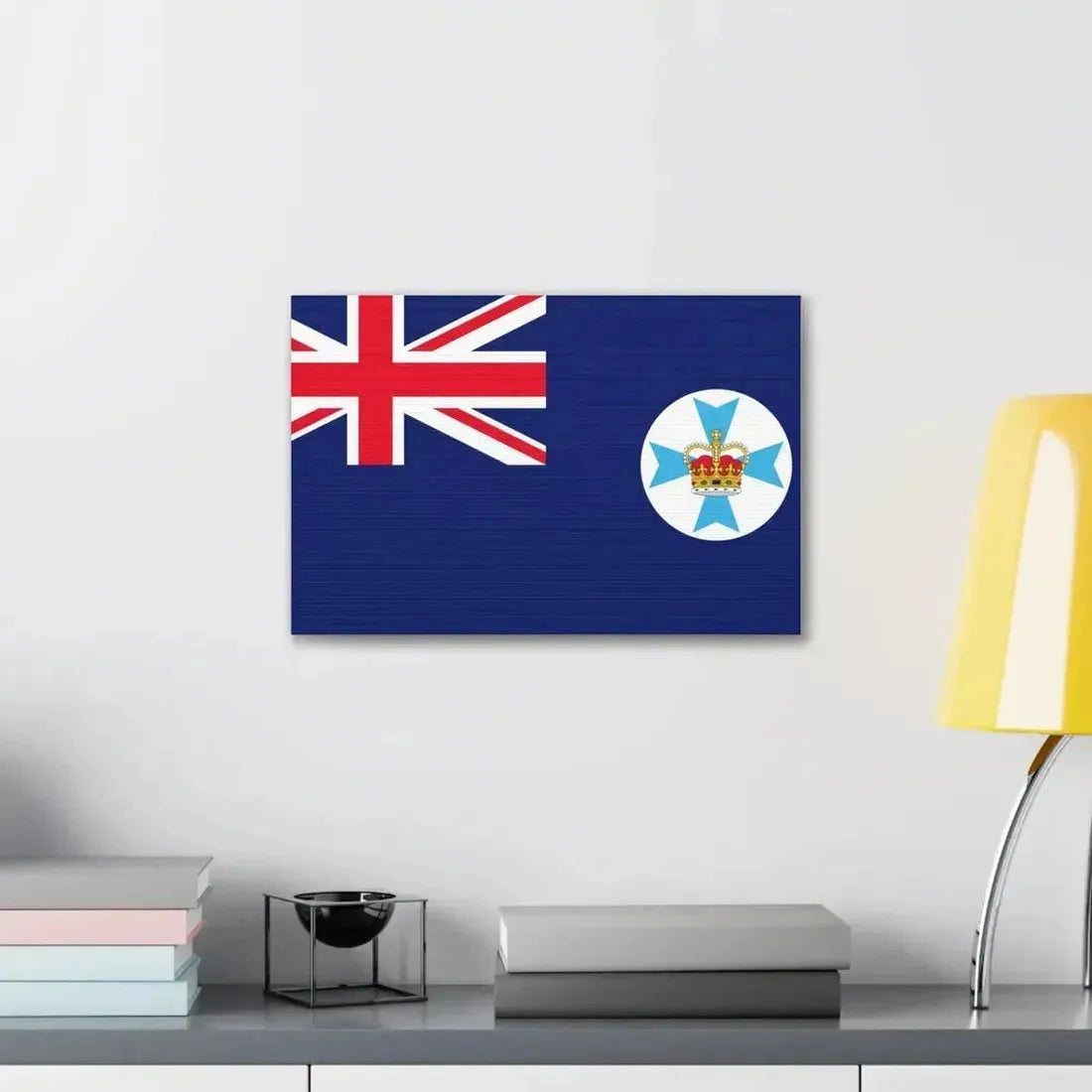 Flag of Queensland Australia - Canvas Wall Art - The Sticker Space