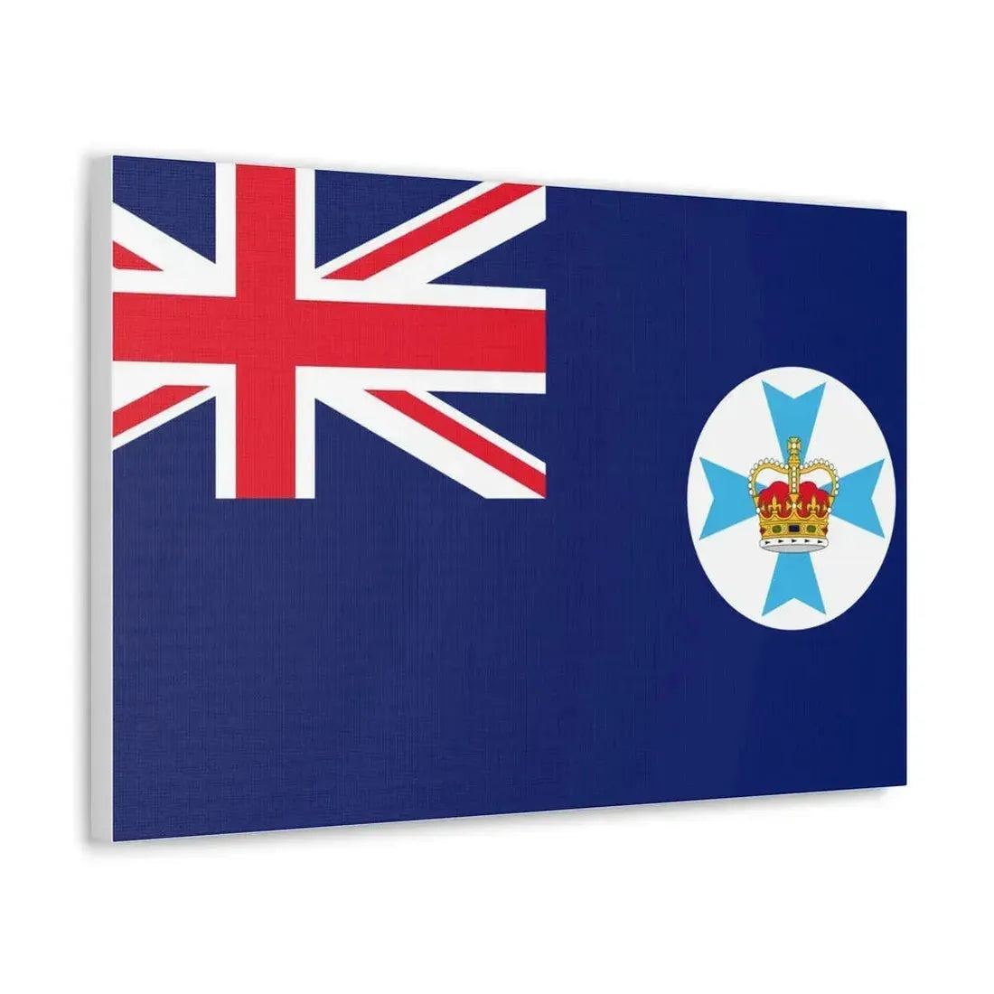 Flag of Queensland Australia - Canvas Wall Art - The Sticker Space