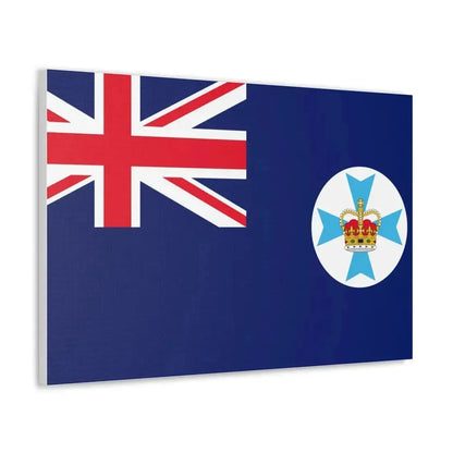 Flag of Queensland Australia - Canvas Wall Art - The Sticker Space