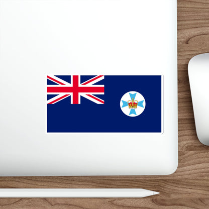 Flag of Queensland Australia STICKER Vinyl Die-Cut Decal-The Sticker Space