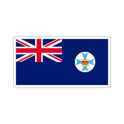 Flag of Queensland Australia STICKER Vinyl Die-Cut Decal 6 Inch - The Sticker Space