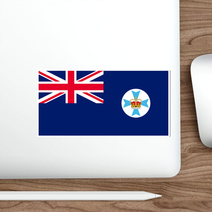 Flag of Queensland Australia STICKER Vinyl Die-Cut Decal-The Sticker Space