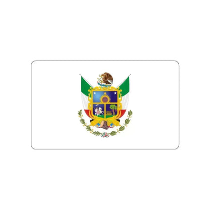 Flag of Queretaro Mexico STICKER Vinyl Die-Cut Decal 4 Inch - The Sticker Space