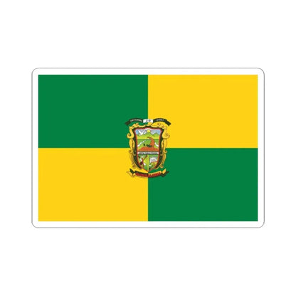 Flag of Quinsaloma (Ecuador) STICKER Vinyl Kiss-Cut Decal 2 Inch White - The Sticker Space