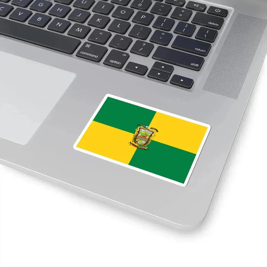 Flag of Quinsaloma (Ecuador) STICKER Vinyl Kiss-Cut Decal - The Sticker Space