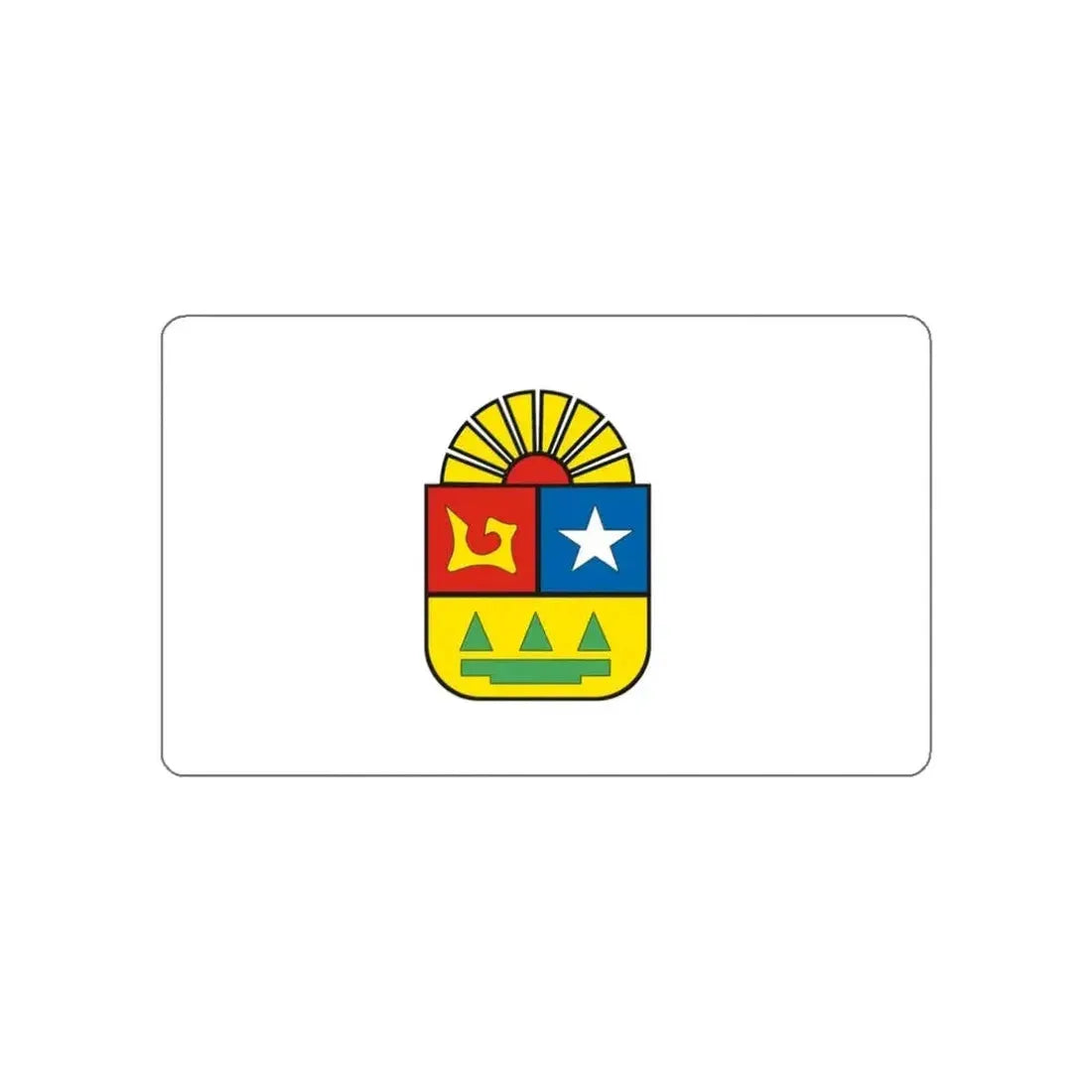 Flag of Quintana Roo Mexico STICKER Vinyl Die-Cut Decal - The Sticker Space