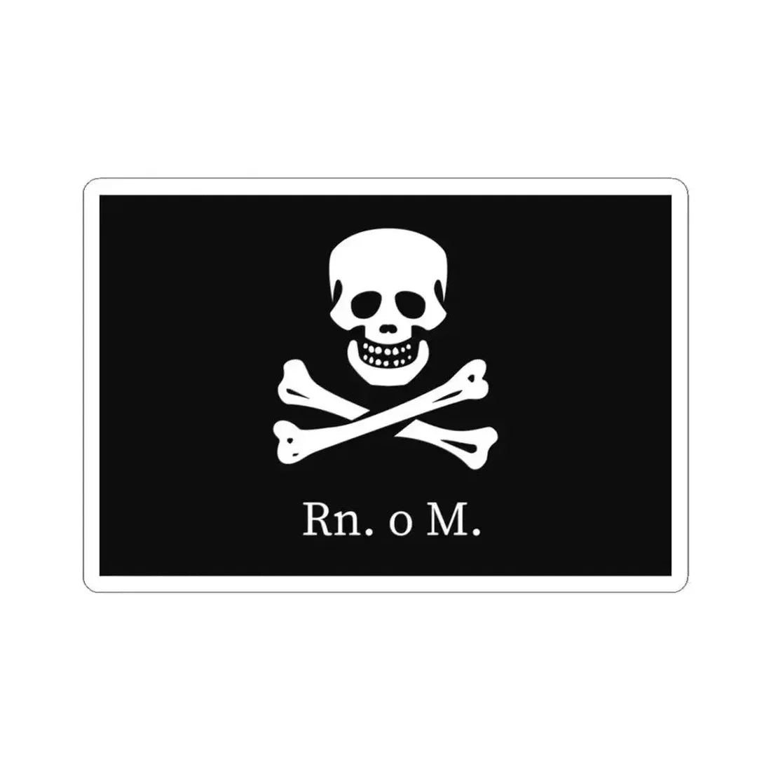 Flag of Quiroga 1 (Argentina) STICKER Vinyl Kiss-Cut Decal 3 Inch White - The Sticker Space