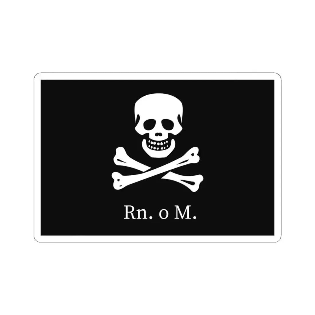 Flag of Quiroga 1 (Argentina) STICKER Vinyl Kiss-Cut Decal 4 Inch White - The Sticker Space