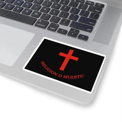 Flag of Quiroga 2 (Argentina) STICKER Vinyl Kiss-Cut Decal - The Sticker Space