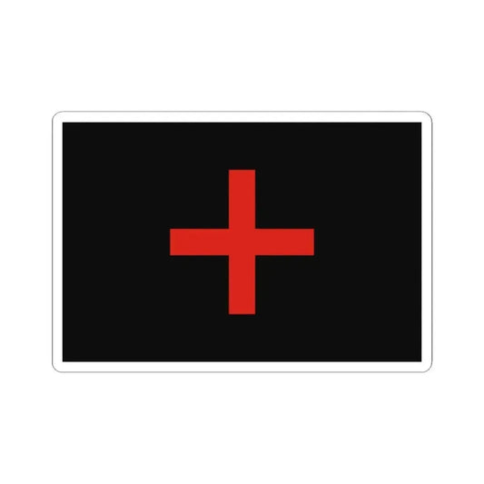 Flag of Quiroga 3 (Argentina) STICKER Vinyl Kiss-Cut Decal 2 Inch White - The Sticker Space