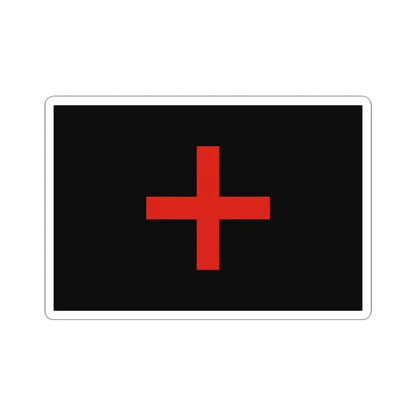 Flag of Quiroga 3 (Argentina) STICKER Vinyl Kiss-Cut Decal 3 Inch White - The Sticker Space