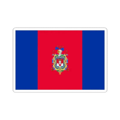 Flag of Quito (Ecuador) STICKER Vinyl Kiss-Cut Decal 4 Inch White - The Sticker Space