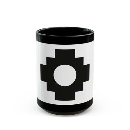 Flag of Qulla - Black Coffee Mug-15oz-The Sticker Space