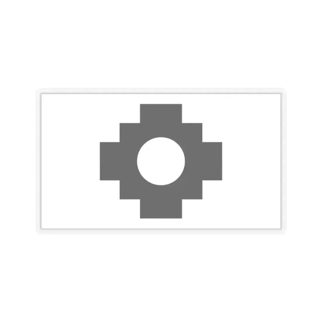 Flag of Qulla - STICKER Vinyl Kiss-Cut Decal 2 Inch Transparent - The Sticker Space