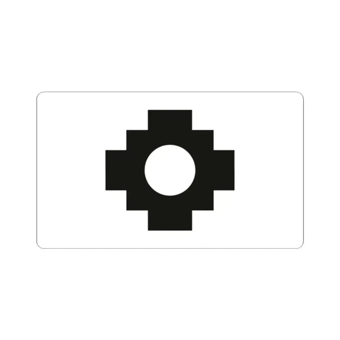 Flag of Qulla - STICKER Vinyl Kiss-Cut Decal 2 Inch White - The Sticker Space