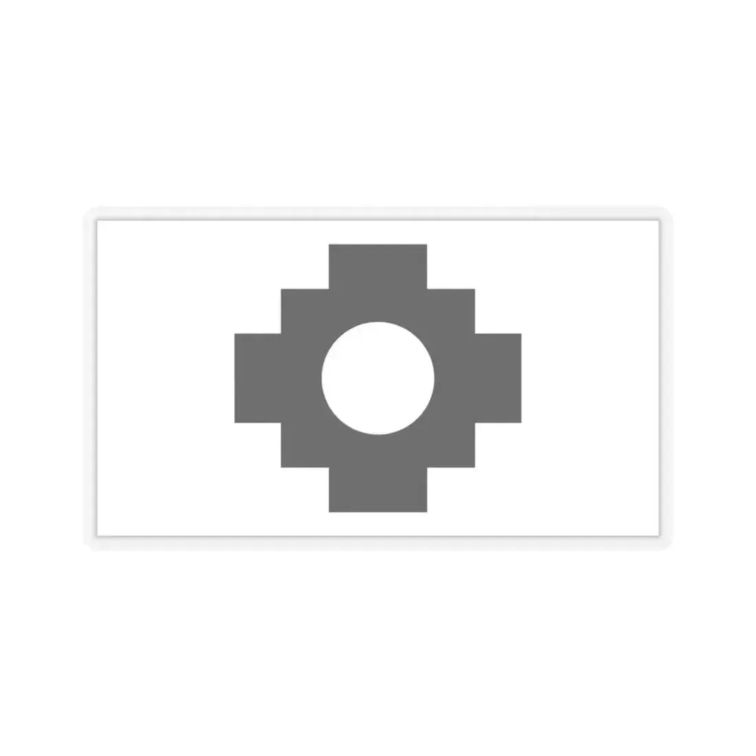 Flag of Qulla - STICKER Vinyl Kiss-Cut Decal 6 Inch Transparent - The Sticker Space