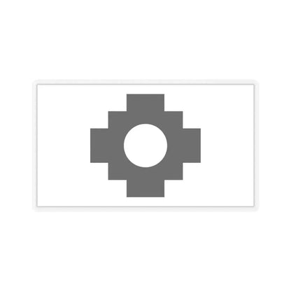 Flag of Qulla - STICKER Vinyl Kiss-Cut Decal 6 Inch Transparent - The Sticker Space