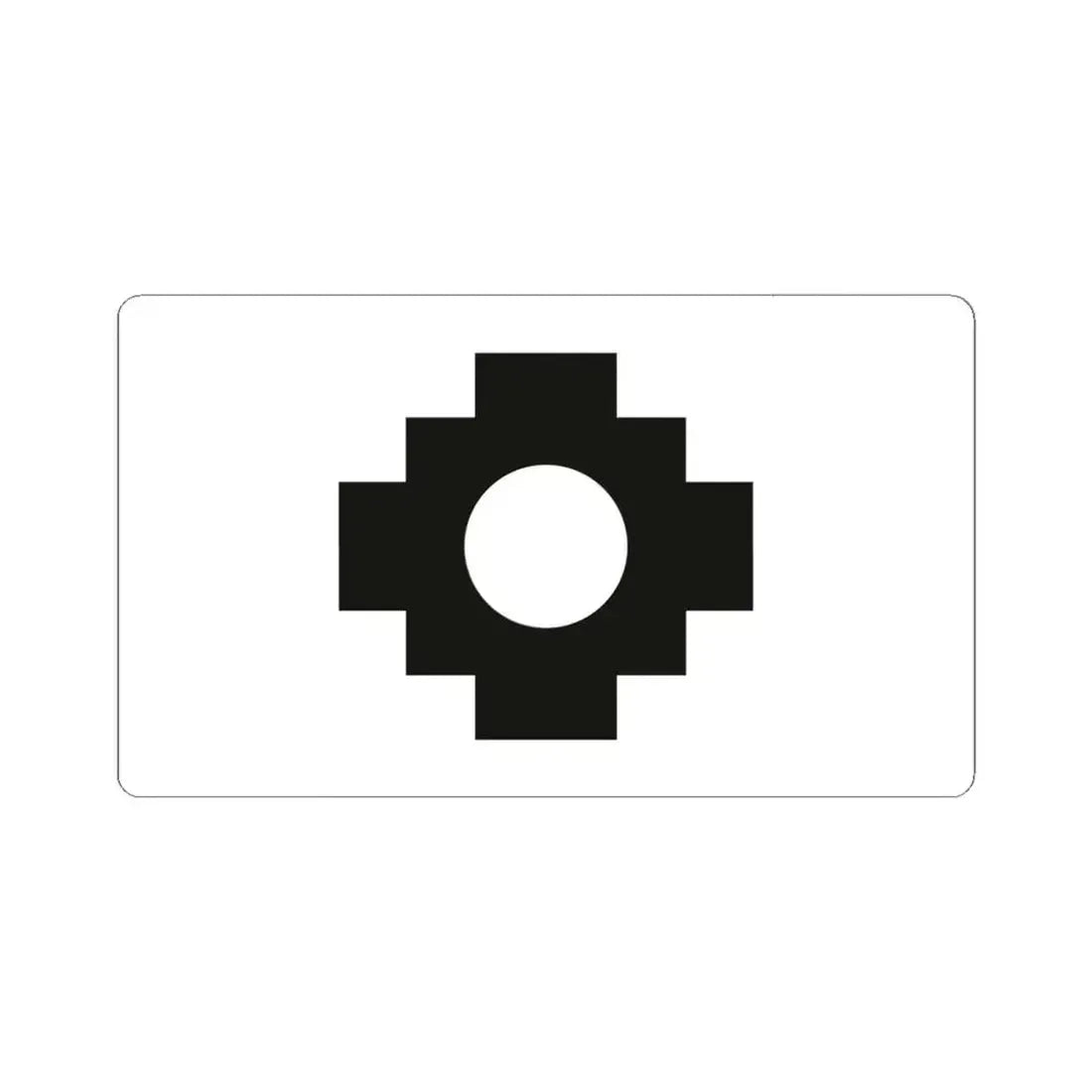 Flag of Qulla - STICKER Vinyl Kiss-Cut Decal 6 Inch White - The Sticker Space