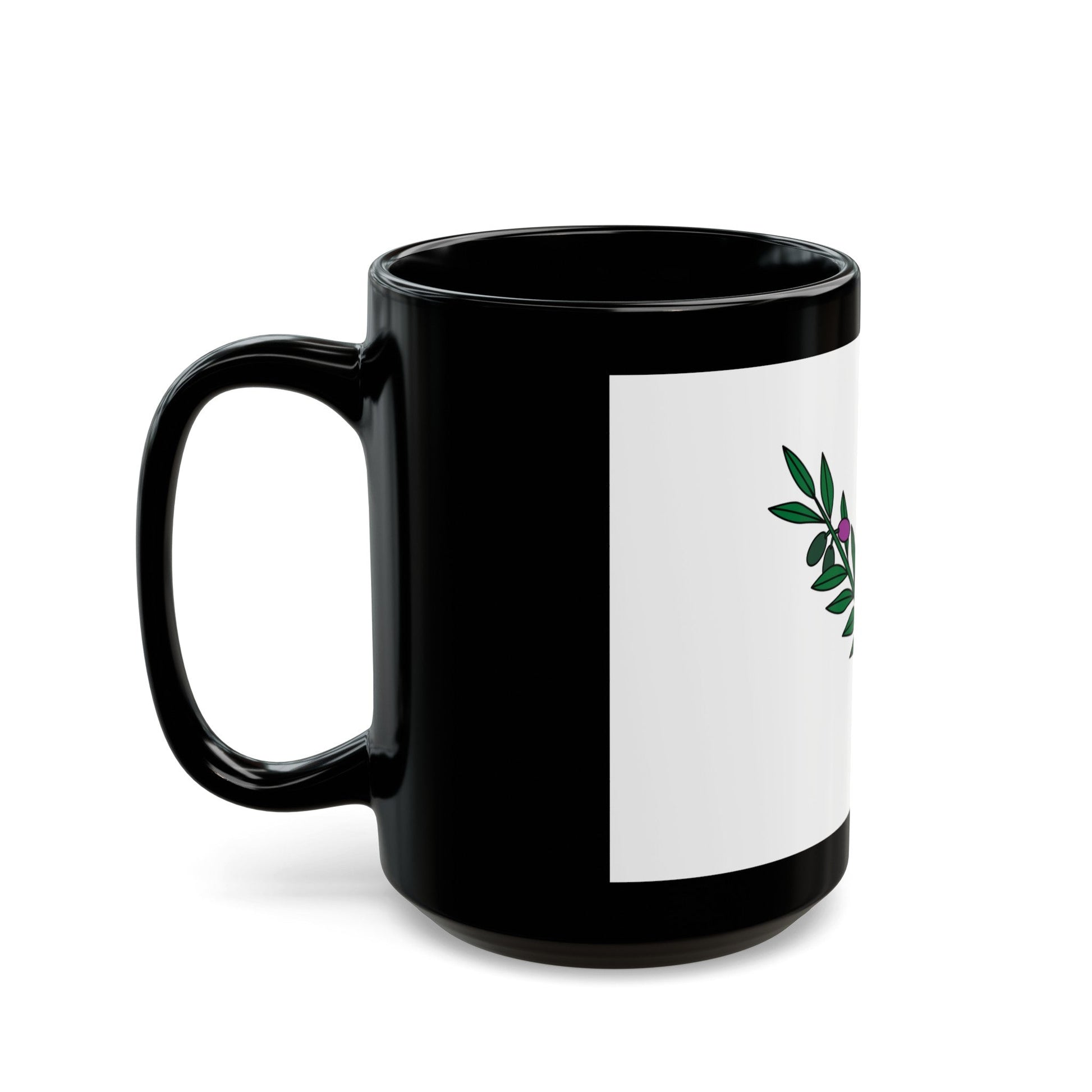 Flag of Rabat Malta - Black Coffee Mug-The Sticker Space