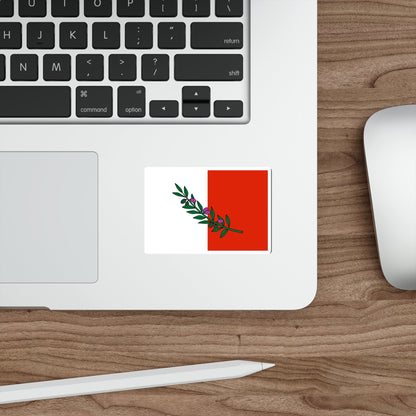 Flag of Rabat Malta STICKER Vinyl Die-Cut Decal-The Sticker Space