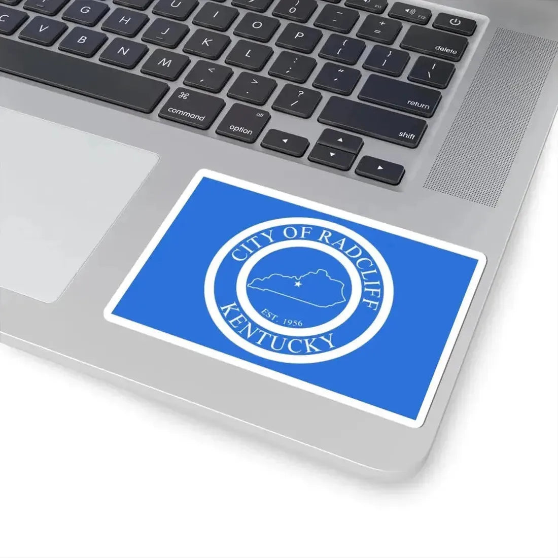 Flag of Radcliff Kentucky (United States) STICKER Vinyl Kiss-Cut Decal - The Sticker Space