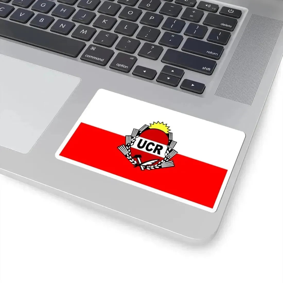 Flag of Radical Civic Union (Argentina) STICKER Vinyl Kiss-Cut Decal - The Sticker Space