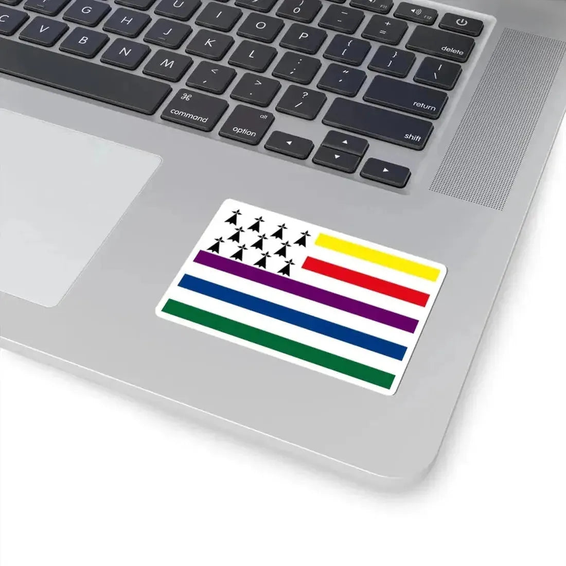 Flag of Raga Breizh (Belgium) STICKER Vinyl Kiss-Cut Decal - The Sticker Space