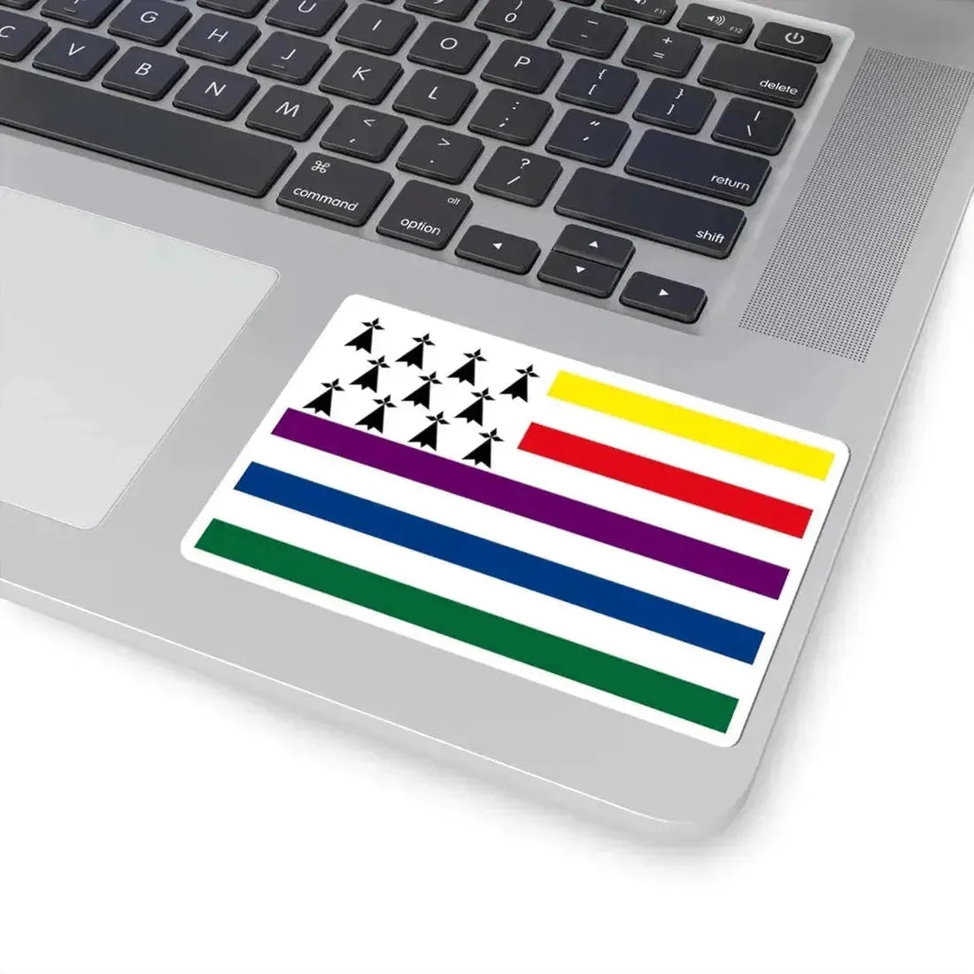 Flag of Raga Breizh (Belgium) STICKER Vinyl Kiss-Cut Decal - The Sticker Space