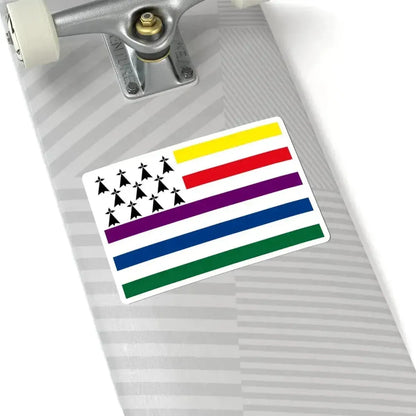 Flag of Raga Breizh (Belgium) STICKER Vinyl Kiss-Cut Decal - The Sticker Space